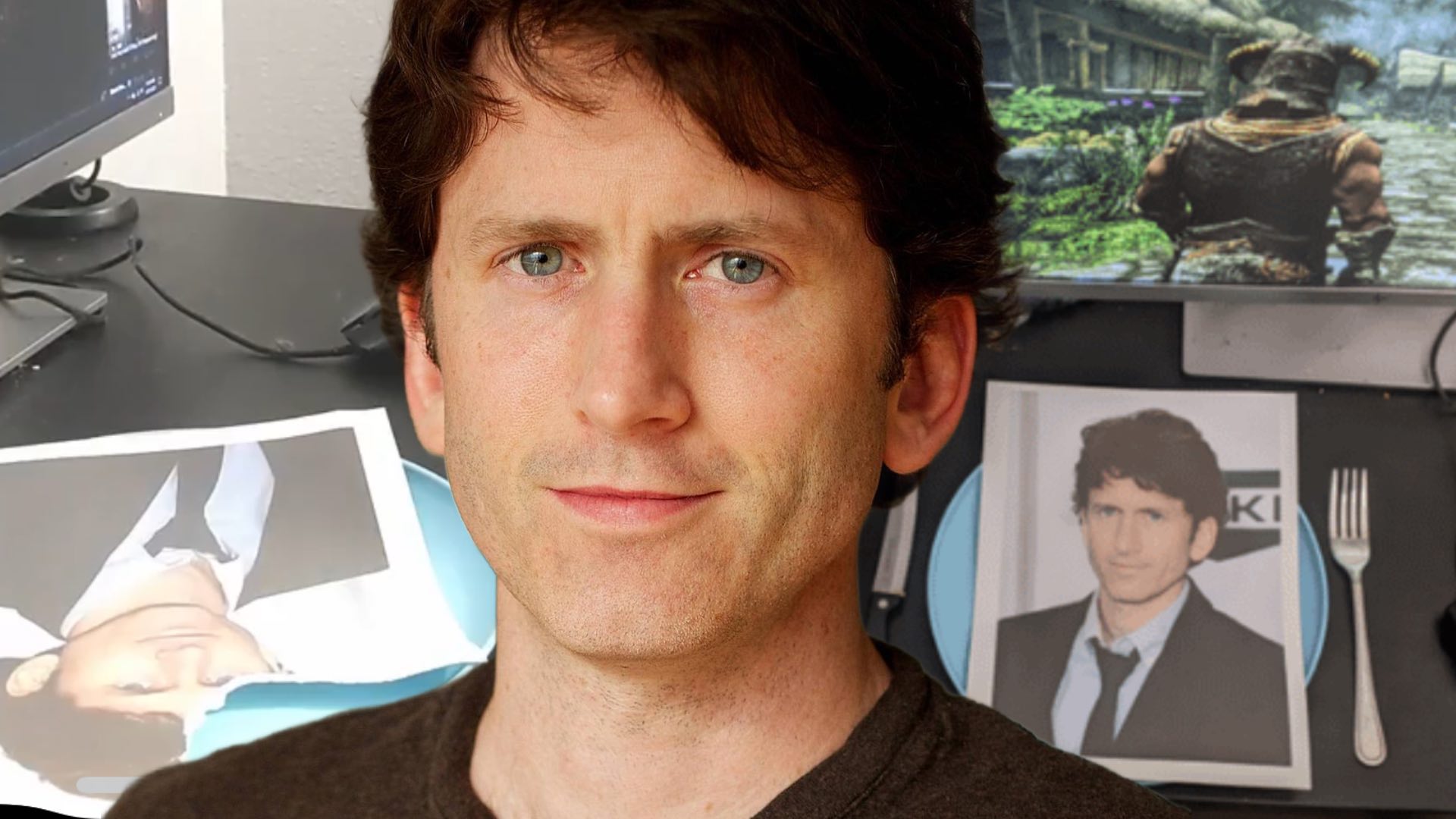 貝塞斯達（Bethesda）確認遺忘重新製作後，老式捲軸的球迷從字面上吃了托德·霍華德（Todd Howard）的照片